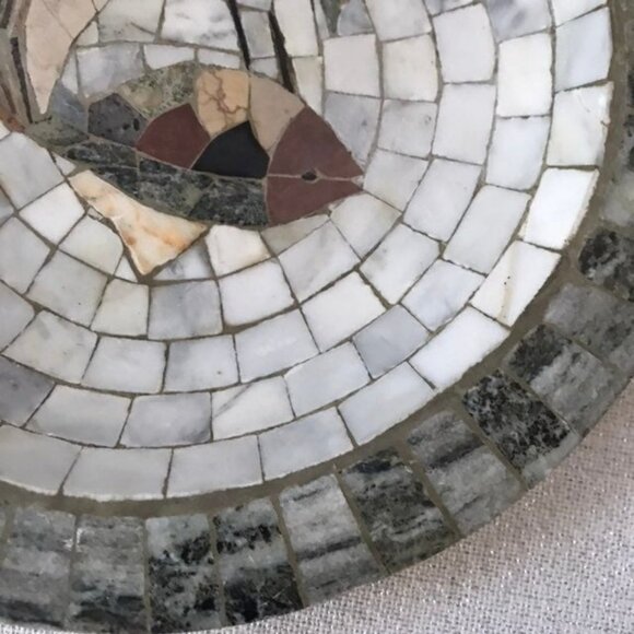 Marble Mosaic Denmark Decorative Platter - Picture 4 of 8